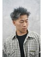クロムトウキョウ ザ バーバー ネオン 新宿店(CHROM TOKYO the Barber ne/on) ハイトーンシルバーにスパイキーフェード束感セットも最強です!