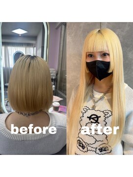 ガルボヘアー 心斎橋店(garbohair) アメ村×エクステ