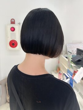 バブ バイネオリーブ(Bab by neolive) 夏/小顔カット/韓国ヘア/ブルーブラック/自由ヶ丘