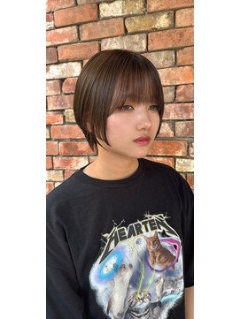 ジブル(Giblle.) 【Giblle.】ショートボブ/透明感カラー/熊本美容室/下通り