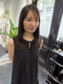 シアー 大阪梅田(SHEER.) 髪質改善カラー×オリーブブラウン【大阪梅田,中崎町美容室】