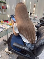 美容室 サワコ 国府店(SAWAKO) 柔色ミルクティーグレージュ