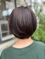 チョコレート(chocolate)&nbsp;髪質改善大人可愛い20代30代40代50代ショートボブ