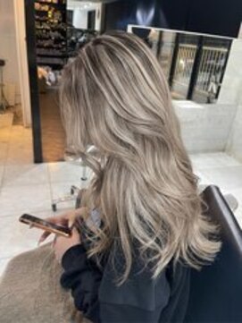 ブレンド 渋谷(BLend) 【BLend渋谷】髪質改善　艶髪　バレイヤージュカラー