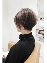 メモリーズ 水天宮前店(Memories)&nbsp;タートルネックひし形小顔マッシュショートハンサムショート30代