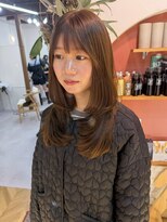 アイエン(aien)&nbsp;ハイレイヤー×小顔カット×髪質改善×縮毛矯正