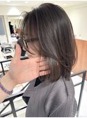 ハイライトバレイヤージュダブルカラーケアブリーチ20代30代