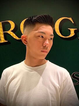 ヒロギンザ 難波店(HIRO GINZA) 王道バーバースタイル