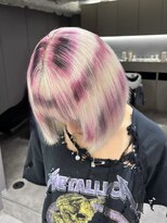 ロテサカエ(Lote.Sakae)&nbsp;着物ヘア/大人ガーリー/デザインカラー/似合わせカット/名古屋