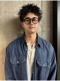 ルーズショートパーマ 短髪パーマ スパイキーショート【五嶋響】