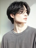モッズヘア 越谷(mod's hair)&nbsp;リバースセンターパート/ニュアンスパーマ/メンズヘアp越谷