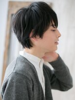 モッズヘア メン 仙台愛子駅前店(mod's hair men)&nbsp;20代30代爽やかブラックメンズショートリクルート就活ヘアb仙台