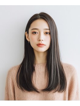 バディヘア イクス(BUDDY HAIR exx)の写真/酸性ストレートが叶えるサラ艶ヘアで梅雨の湿気対策♪合わせて髪質改善も叶います☆