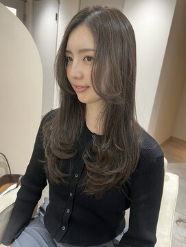 レーン(lane) オリーブグレージュ×レイヤー