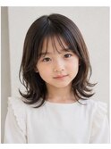キッズ外ハネミディ