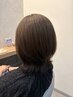 【癒しの頭浸浴スパ付き】 カット+オーガニックカラー+頭浸浴スパ