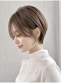 小顔丸みショート×顔周り【東川口/浦和美園】