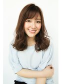 大人かわいいニュアンスウェーブ