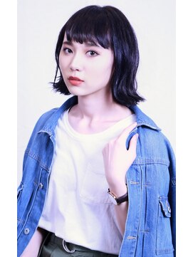 グランヘアー 豊岡店(GRAN HAIR) 【GRAN HAIR 豊岡店】 切りっぱなし甘辛MIXボブ♪