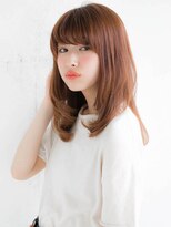 リリアン 青山(relian) オレンジブラウンで夏カラー☆relian青山