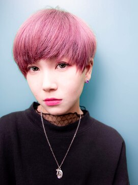 ゼットサロン(Z SALON) キャンディーピンクなマッシュショート