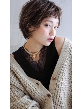 アヴァンスクロス あべのルシアス店(AVANCE.CROSS) おん眉×シースルーショート