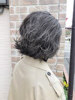 ヘアメイクエイト 丸山店(hair make No.8)&nbsp;【担当＊岩切祐樹】ボブ×グレーカラー