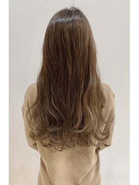 ゴッソ(gosso) カジュアルロング+グラデーションカラー