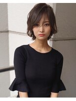 サードバイローラン(THiRD by ROULAND)&nbsp;【THiRD】外ハネミディマロンベージュ