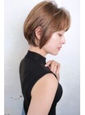 大人かわいい×上品×ひし形ショートボブ/グランアージュ池袋