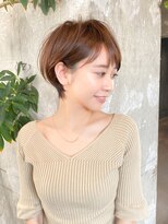 大人かわいいショートヘア/ショートボブ/30代40代50代/表参道