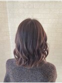 ラベンダーブラウンカラー