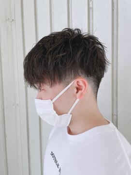 ジップ 浜田店(zip) メンズソフトツーブロック×30代オフィス仕様