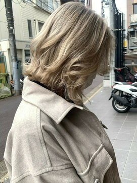 ロウバイレボ 柏(lou by revo) 前髪/イヤリングカラー/イメチェン/ラベンダーカラー[柏/柏駅]