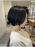 ショートボブ/艶髪/ノンダメージ/艶カラー