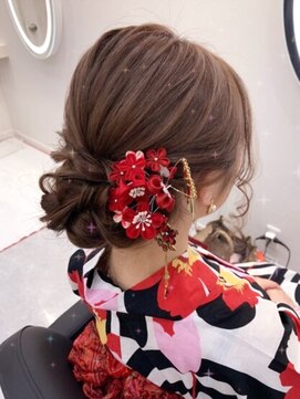 ヘア サロン クラン ソア 心斎橋店(hair salon clan soar) 浴衣着付け【クランソア】ヘアセット/ヘアメ/心斎橋/なんば