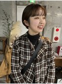 マッシュショート【福岡 パーマ デジタルパーマ 髪質改善】