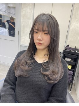ロンドアヴァントゥス 池袋(Lond aventus) 韓国レイヤー/韓国風/ボブ/髪質改善/黒髪/ブリーチなし〔池袋〕