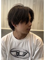 メンズバイココテラス 豊中(men's by cocoterace) マッシュウルフ/無造作ヘア/ニュアンスパーマ