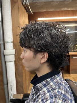 ロンド ローガン 名駅(Lond LOGAN) 韓国風メンズシャドウパーマ 5