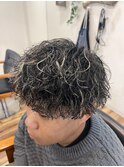 波巻きスパイラルパーマ[津田沼駅/Men's/メンズカット/パーマ]