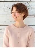 ★似合わせこなれミディグラレイヤー小顔大人ショート