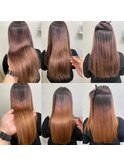 髪質改善ストレート