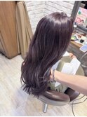 ブリーチなしダブルカラー ラベンダーピンク