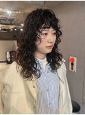 ロングパーマ_ハードパーマ