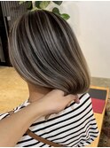 greige balayage
