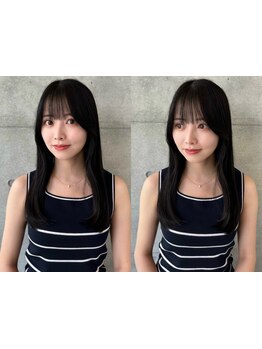 伸ばし中もキープも、美しい髪は≪SORA≫の髪質改善で。まとまるけど重たくならない"こなれ"ロングが叶う。