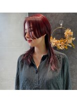 ロンドシエル 横浜(Lond ciel)&nbsp;ウルフ/レッドブラウン/ブリーチなしダブルカラー