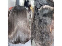 アリアヘアーデザインの雰囲気（サツヤ矯正カラトリ　トリートメント領域で行う矯正カラトリ）