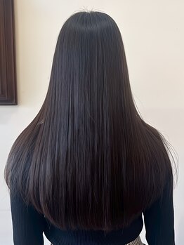 ギッシュ 江南店(guiches)の写真/最新うる艶トリートメント多数☆癖のないツヤ髪で、ダメージレスな仕上がりに。内部からしなやかな髪へ…